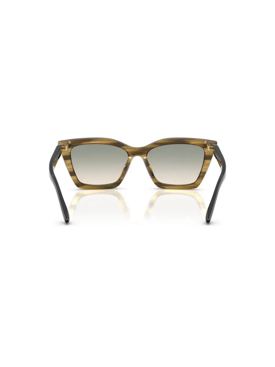 Солнцезащитные очки с бабочковой оправой EA4250U Emporio Armani — изображение 4 из 5, зеленый