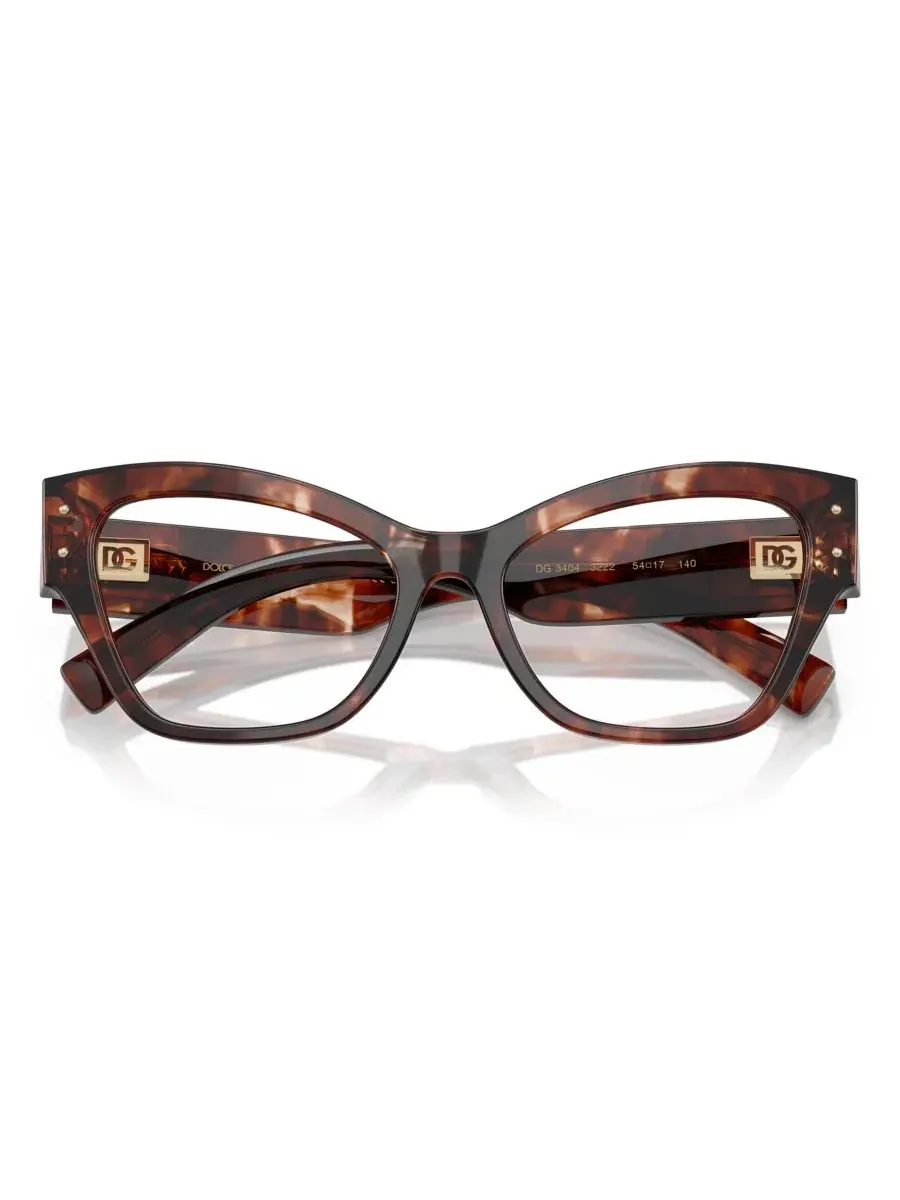 Очки женские Butterfly Dolce&Gabbana — изображение 5 из 5, темный красный