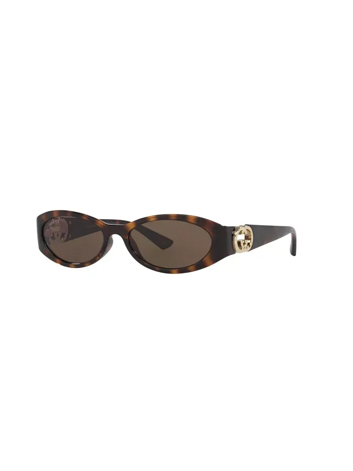 Женские круглые солнцезащитные очки, GG1660S GC002278 Gucci — изображение 1 из 5, коричневый