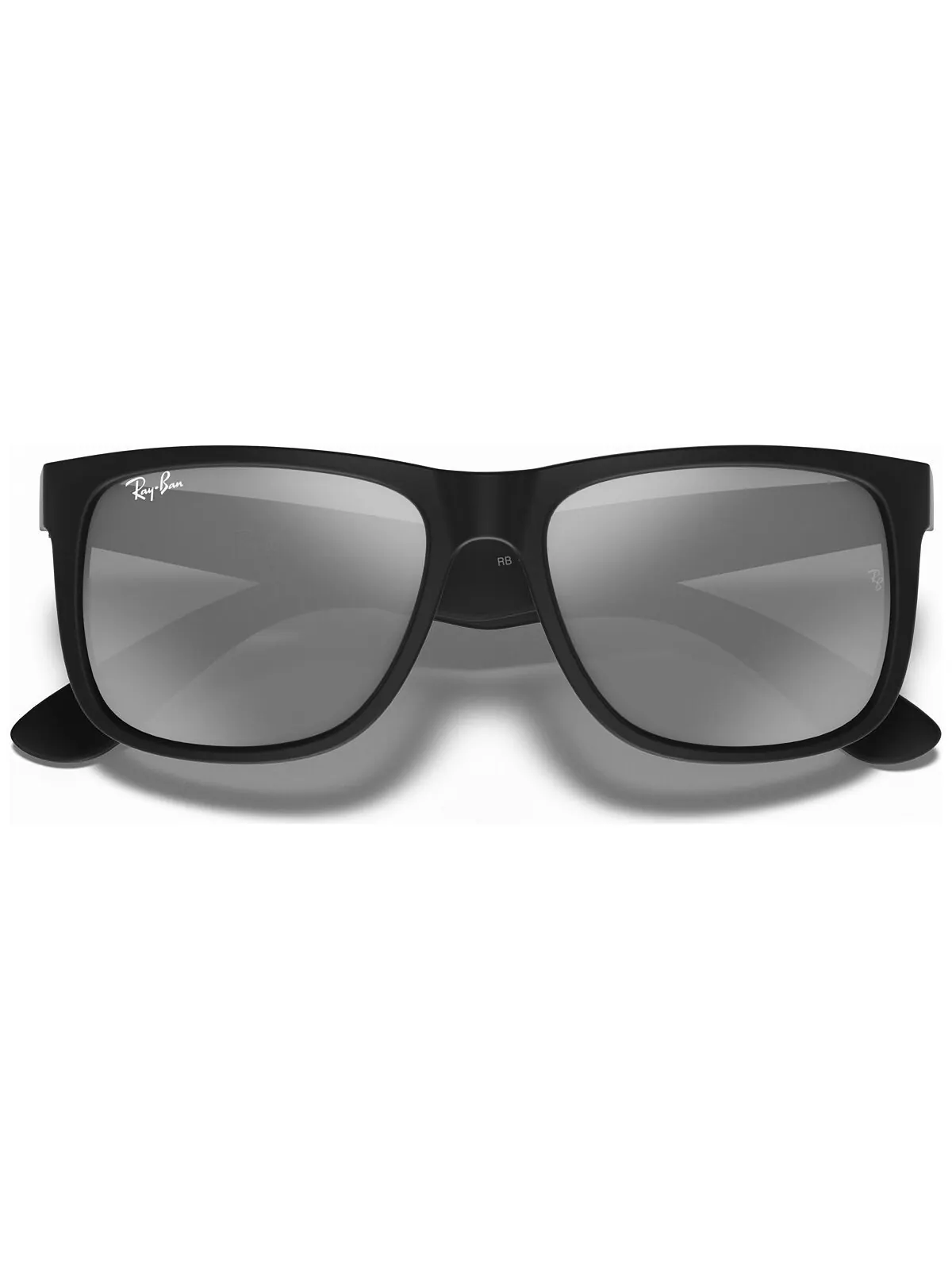 Солнцезащитные очки джастин зеркало rb4165 Ray-Ban — изображение 7 из 14, черный/серый