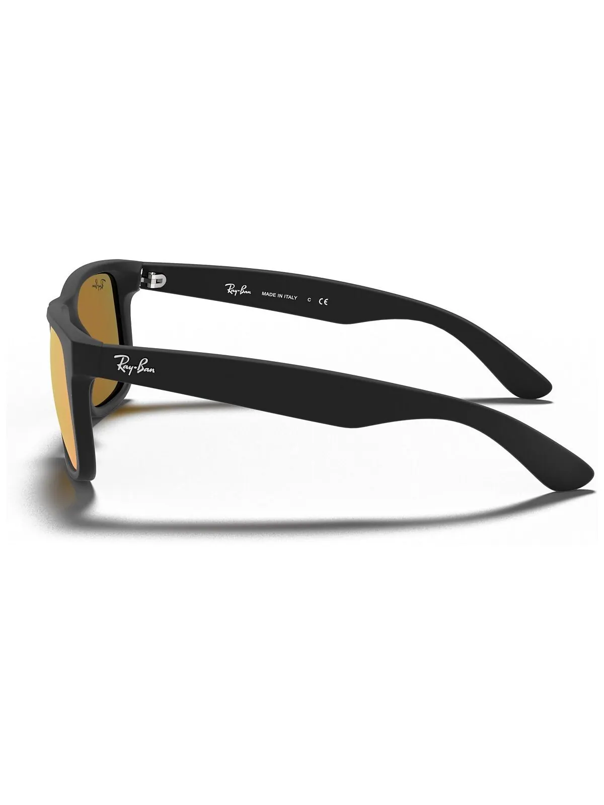 Солнцезащитные очки джастин зеркало rb4165 Ray-Ban — изображение 2 из 11, черный/оранжевый