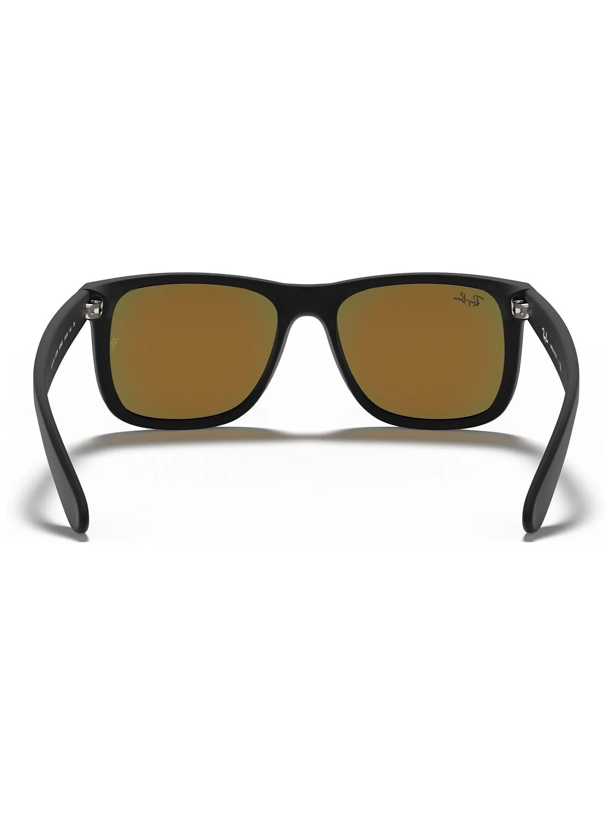 Солнцезащитные очки джастин зеркало rb4165 Ray-Ban — изображение 4 из 11, черный/оранжевый