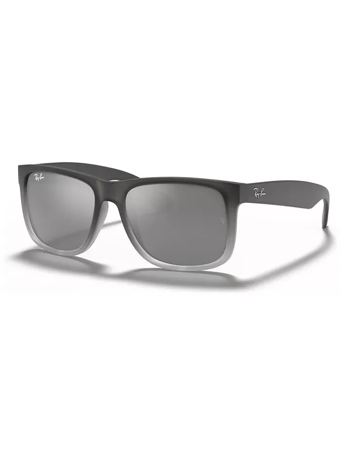 Унисекс солнцезащитные очки, RB4165 Justin Mirror Ray-Ban — изображение 1 из 10, серебристый