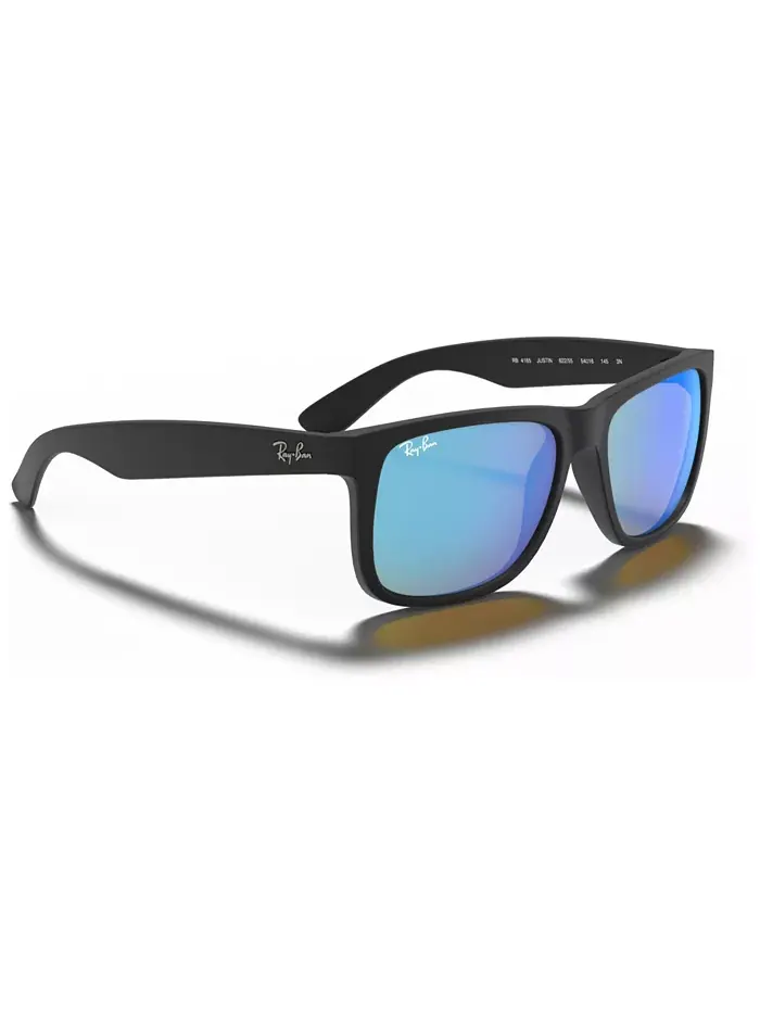 Унисекс солнцезащитные очки, RB4165 Justin Mirror Ray-Ban — изображение 9 из 10, серебристый