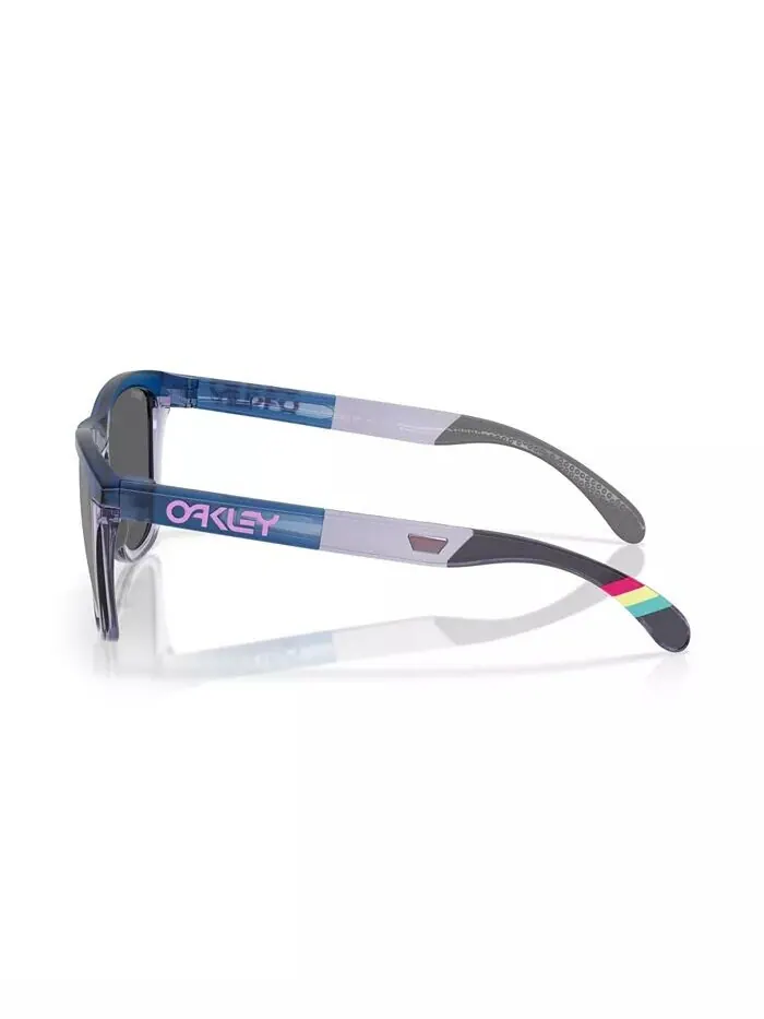 Мужские солнцезащитные очки Frogskins Range OO9284 Oakley — изображение 3 из 6, прозрачный синий