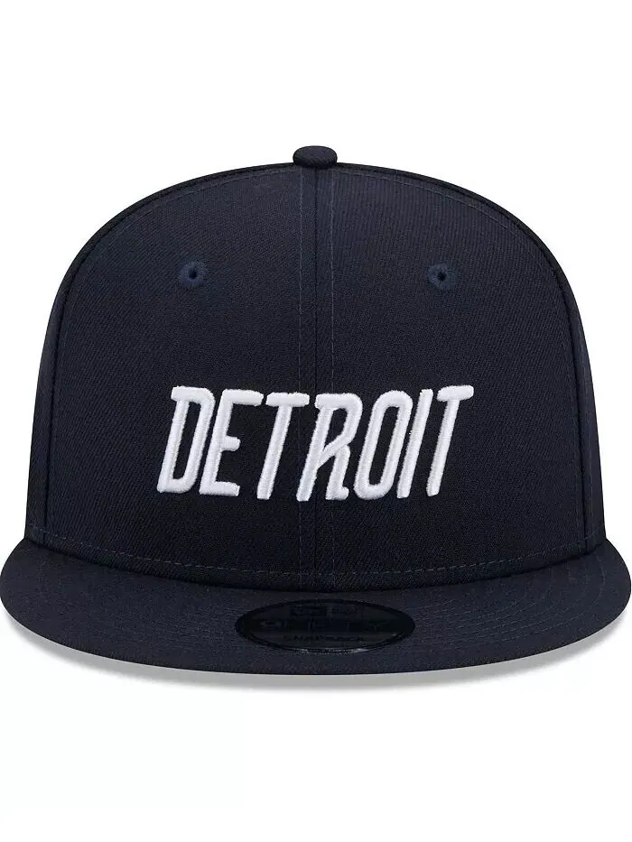 Мужская темно-синяя бейсболка Snapback City Connect 9FIFTY Detroit Tigers 2024 New Era — изображение 2 из 4, темно-синий