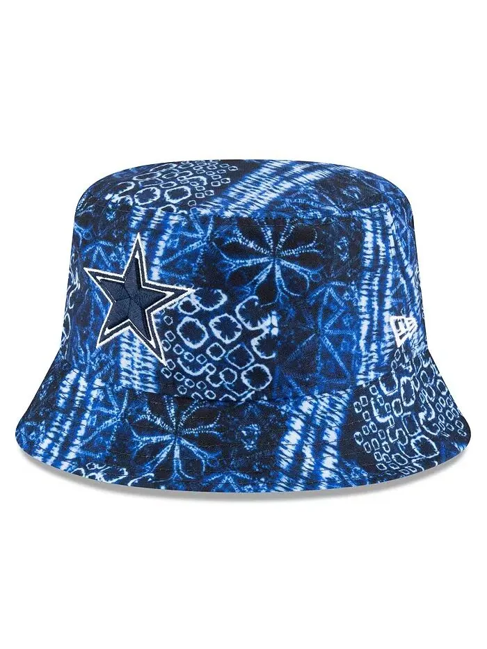 Мужская темно-синяя панама Dallas Cowboys Shibori New Era