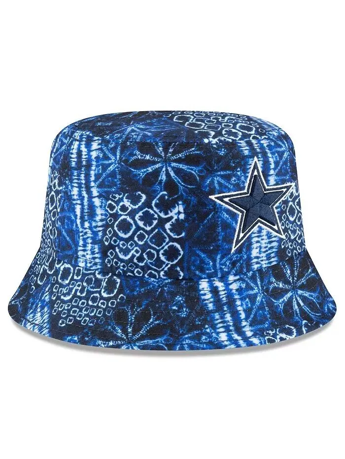 Мужская темно-синяя панама Dallas Cowboys Shibori New Era — изображение 2 из 4, темно-синий