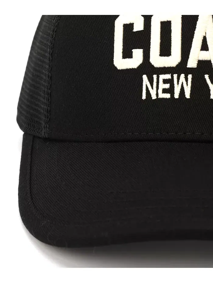 Женская бейсболка New York Trucker COACH — изображение 4 из 4, черный