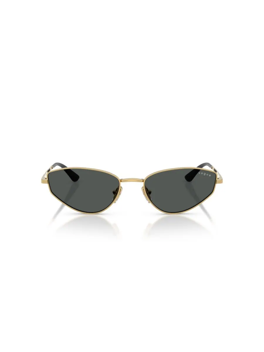 Женские солнцезащитные очки кошачий глаз, VO4339S Vogue Eyewear — изображение 2 из 7, золото