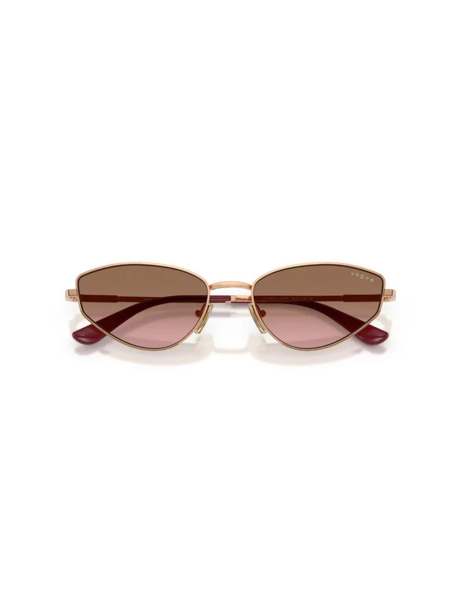 Женские солнцезащитные очки кошачий глаз, VO4339S Vogue Eyewear — изображение 6 из 6, розовый золотистый