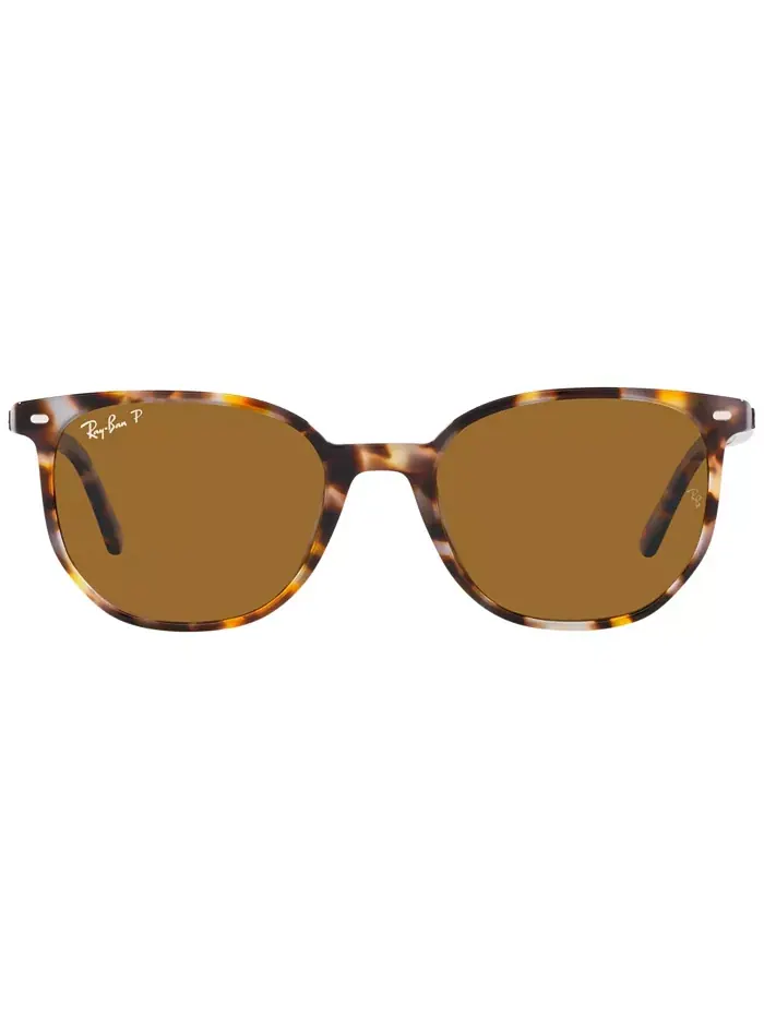 Унисекс поляризованные солнцезащитные очки, RB2197 ELLIOT 52 Ray-Ban — изображение 3 из 8, коричневый серый