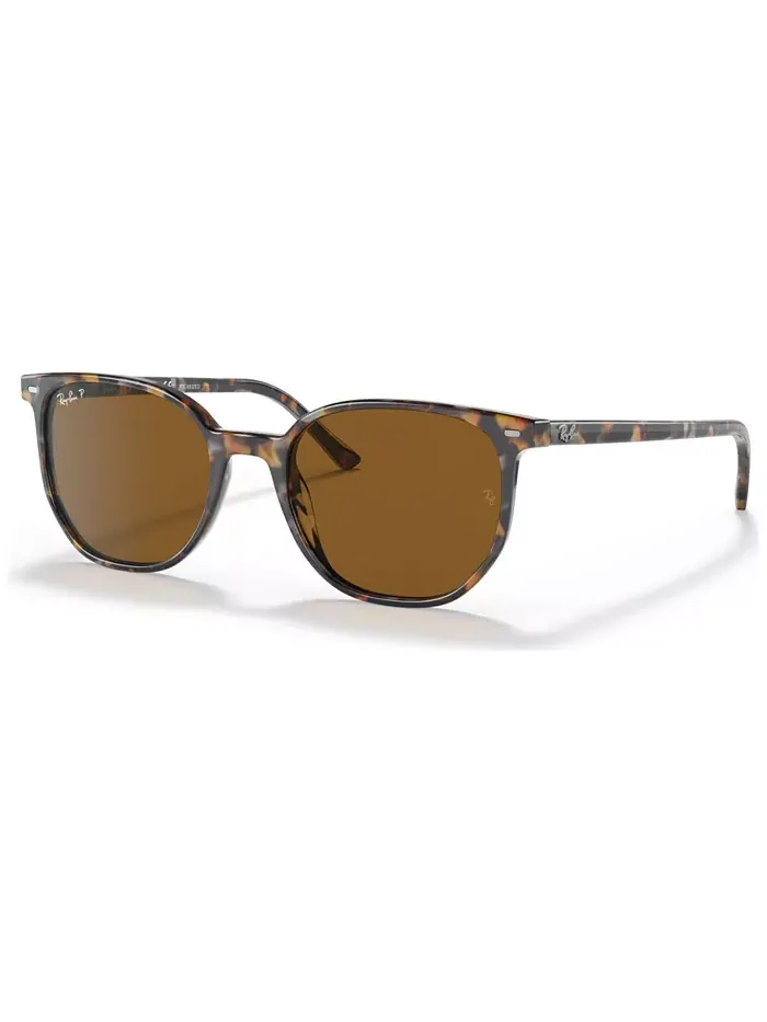 Унисекс поляризованные солнцезащитные очки, RB2197 ELLIOT 52 Ray-Ban — изображение 7 из 8, коричневый серый