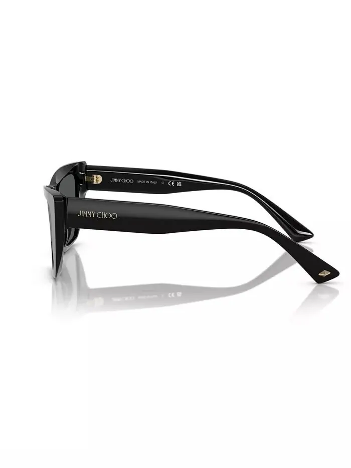 Женские солнцезащитные очки JC5028 Jimmy Choo — изображение 3 из 6, черный