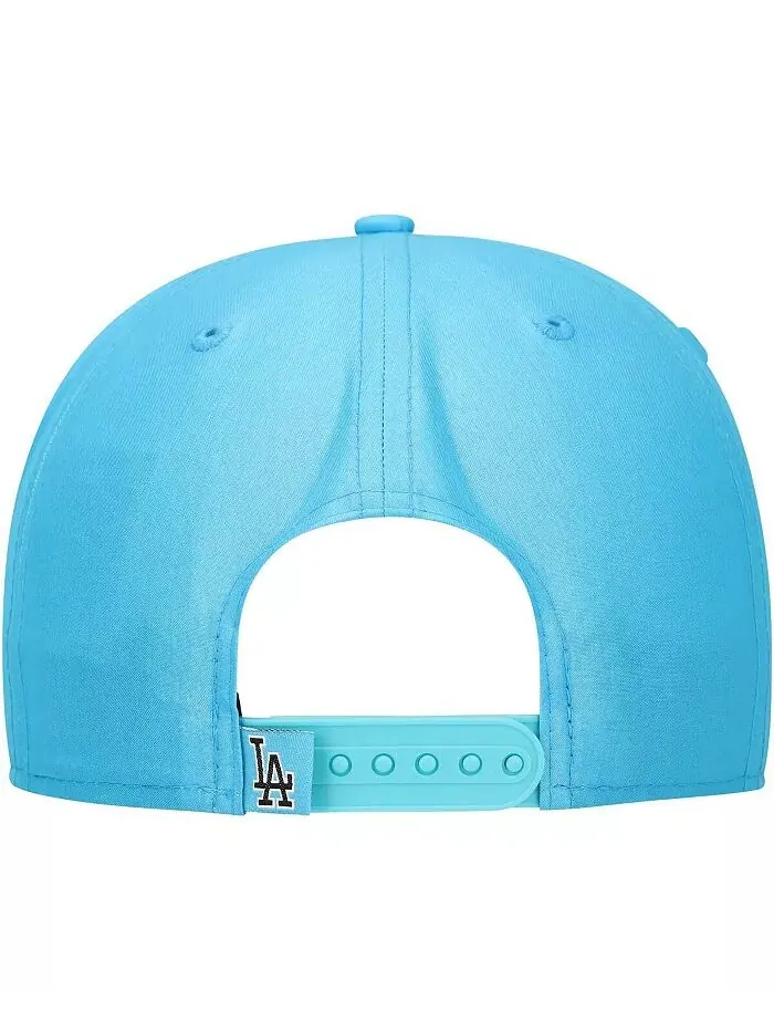Мужская синяя бейсболка-кнопка Los Angeles Dodgers Neon Golfer New Era — изображение 4 из 4