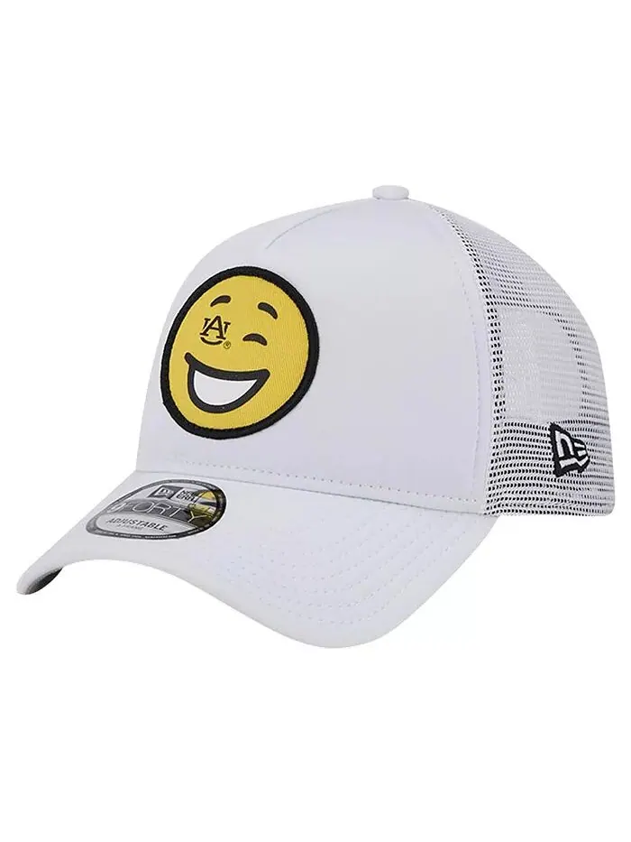 Мужская белая шапка Auburn Tigers Wink Foam Trucker Adjustable New Era