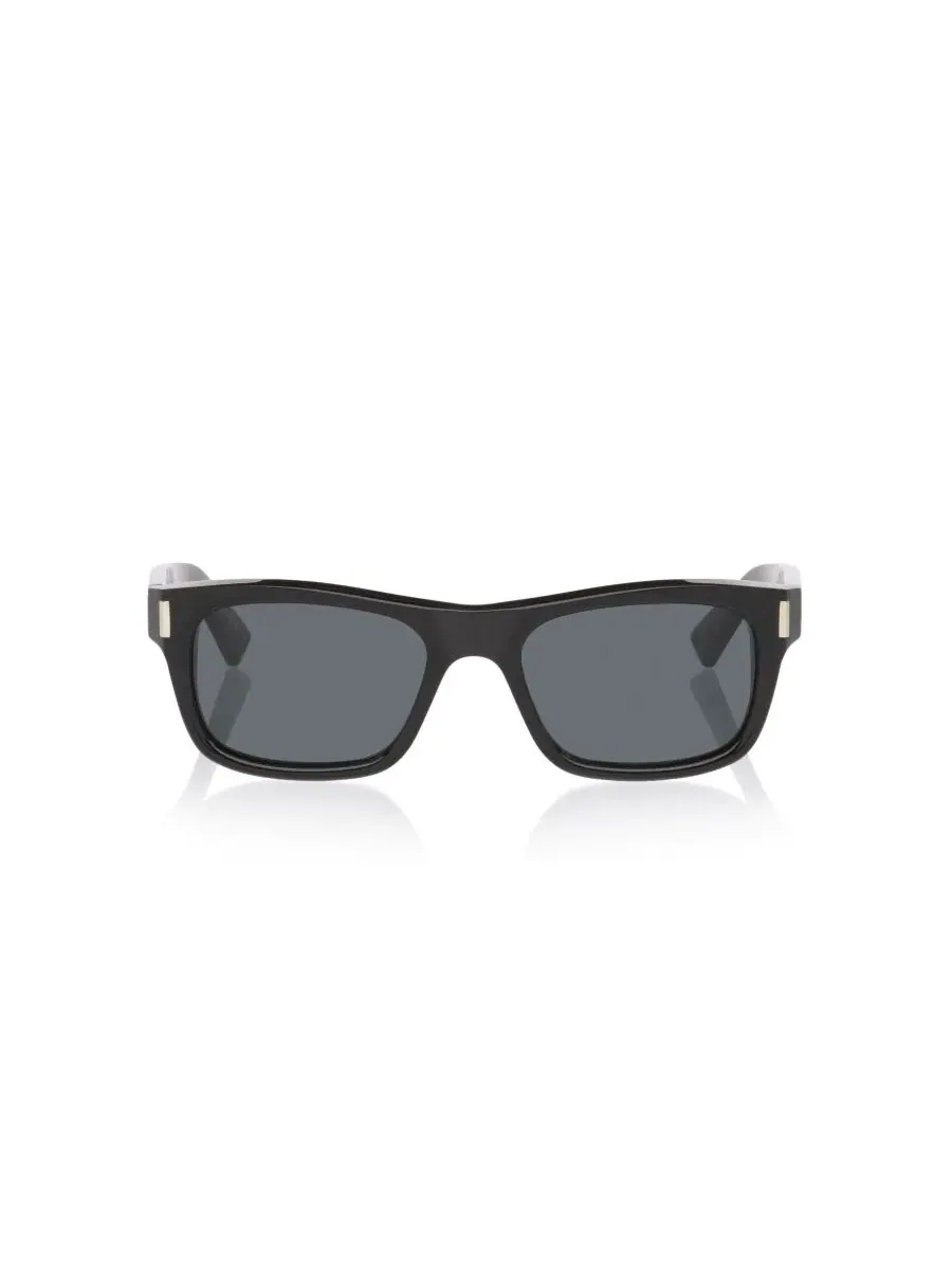 Солнцезащитные очки унисекс прямоугольной формы, SL83 YS000884 Saint Laurent — изображение 2 из 7, черный