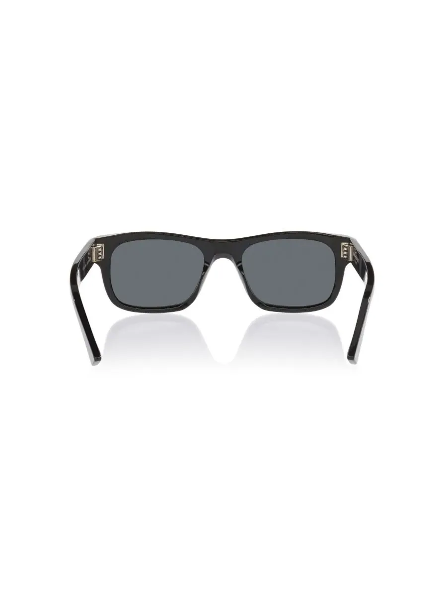 Солнцезащитные очки унисекс прямоугольной формы, SL83 YS000884 Saint Laurent — изображение 4 из 7, черный