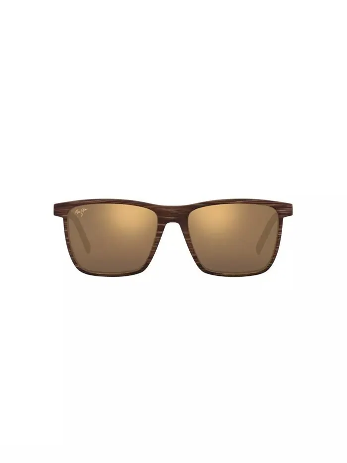 Поляризационные солнцезащитные очки унисекс, односторонние Maui Jim — изображение 2 из 10, коричневый