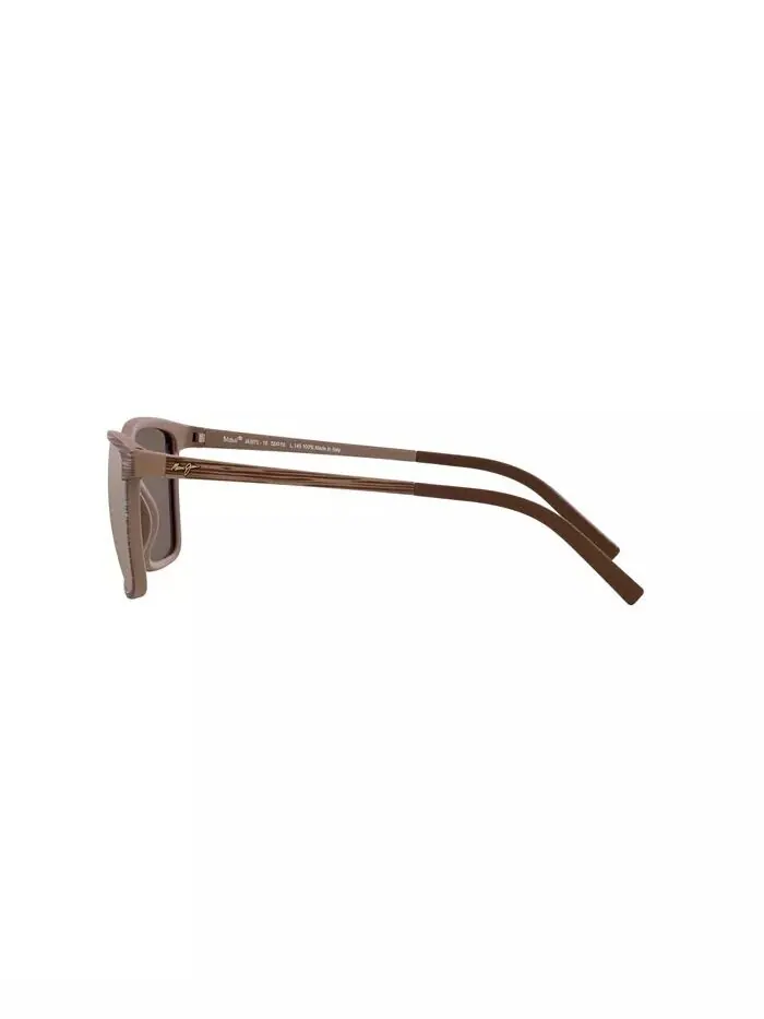 Поляризационные солнцезащитные очки унисекс, односторонние Maui Jim — изображение 7 из 10, коричневый