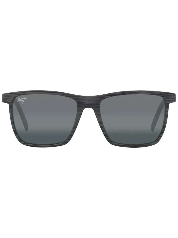Унисекс поляризованные солнцезащитные очки, One Way Maui Jim — изображение 2 из 10, серый