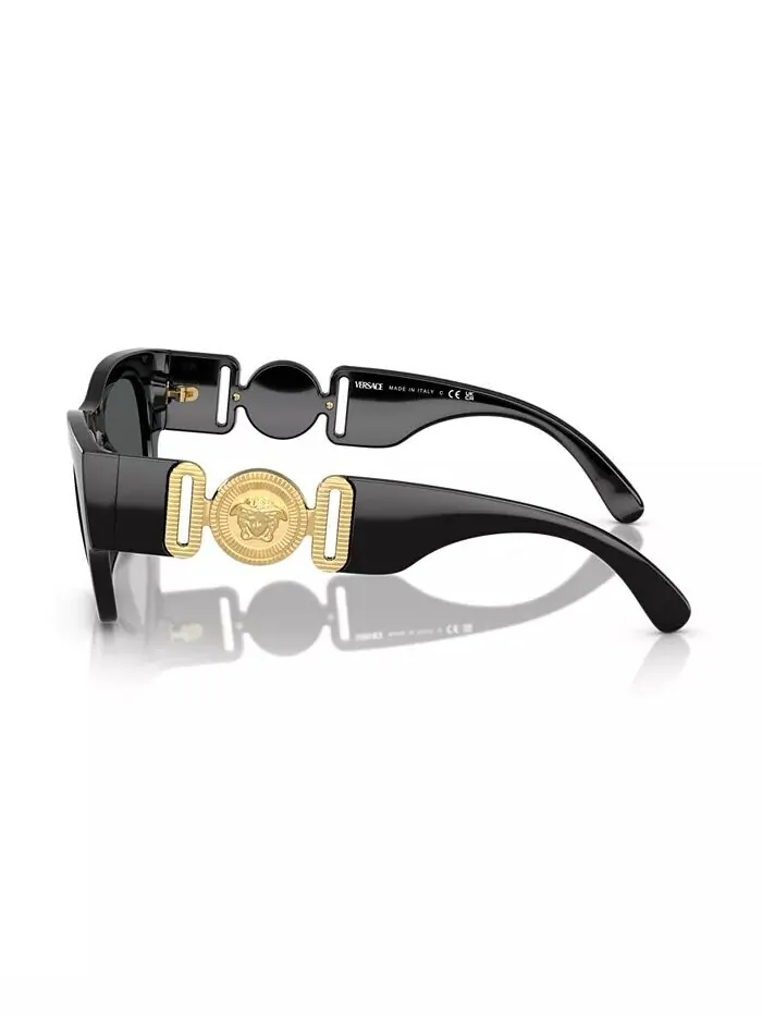 Мужские солнцезащитные очки VE4479U Versace — изображение 7 из 9, черный