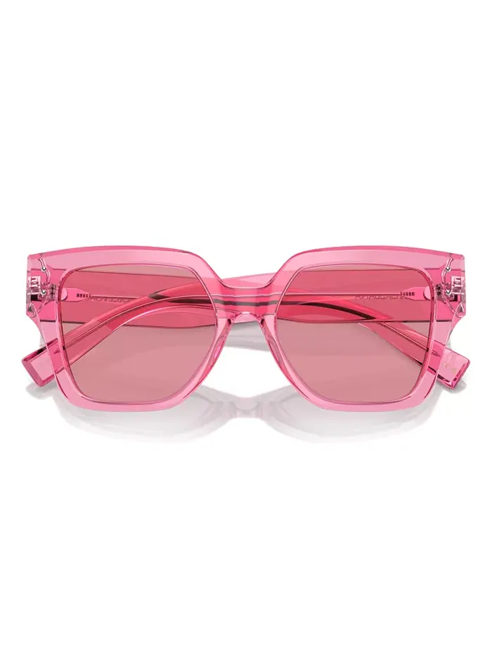 Женские солнцезащитные очки, DG4471 Dolce&Gabbana — изображение 5 из 5, прозрачный розовый