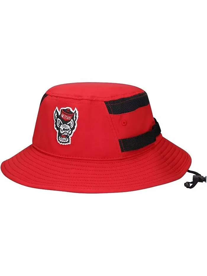 Мужская красная панама AEROREADY Sideline NC State Wolfpack 2021 Adidas