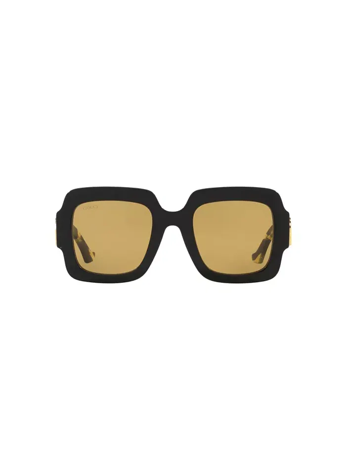 Женские прямоугольные солнцезащитные очки, GG1547S GC002194 Gucci — изображение 2 из 5, черный