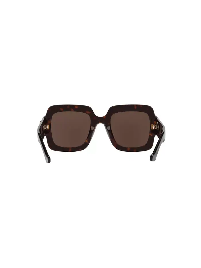 Женские прямоугольные солнцезащитные очки, GG1547S GC002194 Gucci — изображение 4 из 5, коричневый
