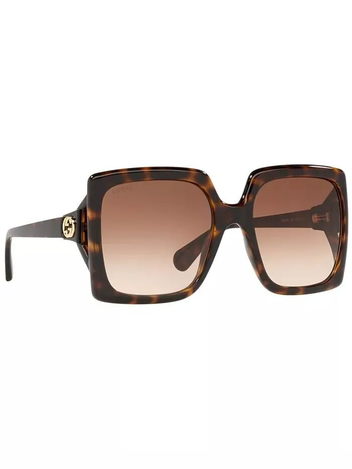 Женские солнцезащитные очки Gucci — изображение 3 из 6, коричневый