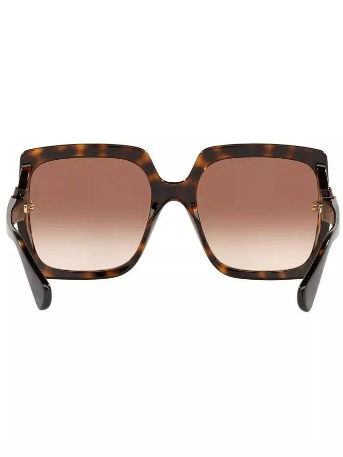 Женские солнцезащитные очки Gucci — изображение 5 из 6, коричневый