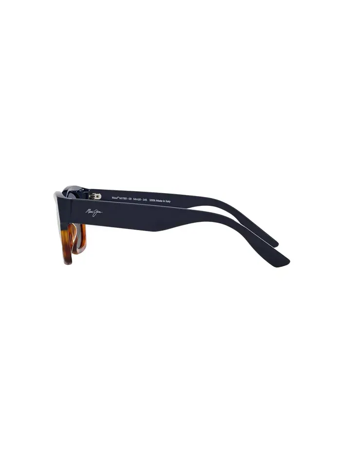Унисекс поляризованные солнцезащитные очки, Valley Isle MJ000734 Maui Jim — изображение 5 из 5, синий коричневый