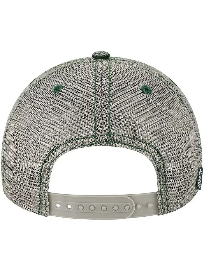 Мужская зеленая кепка Snapback Trucker Snapback с приборной панелью Michigan State Spartans Sunset — изображение 5 из 5