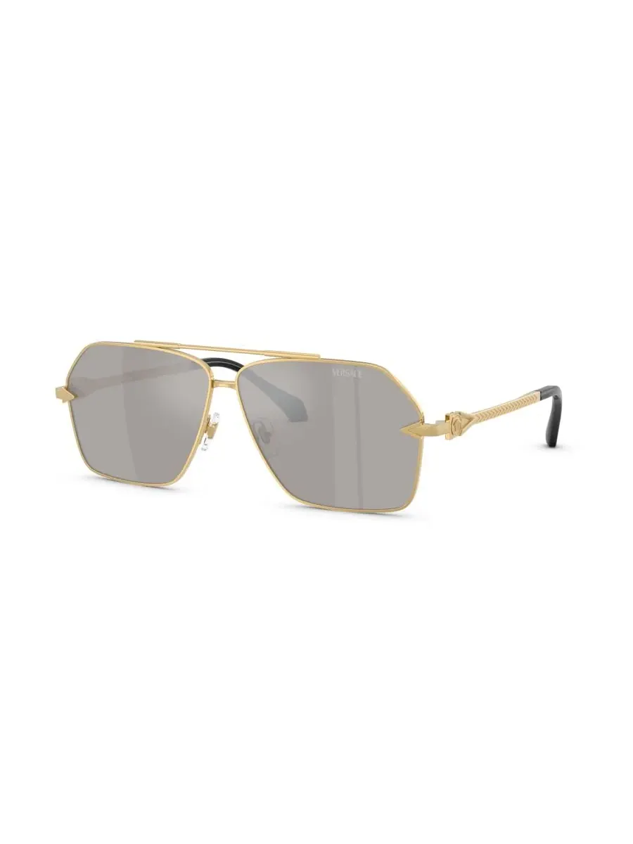 Мужские квадратные солнцезащитные очки, VE2284 Versace