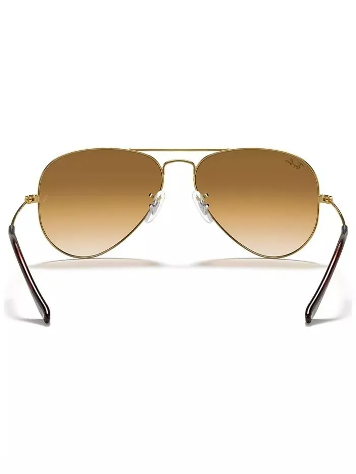 Солнцезащитные очки унисекс Ray-Ban — изображение 5 из 7, золотистый/коричневый