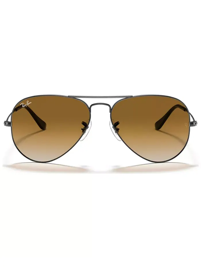 Унисекс солнцезащитные очки, RB3025 Aviator Gradient Ray-Ban — изображение 2 из 6, коричневый