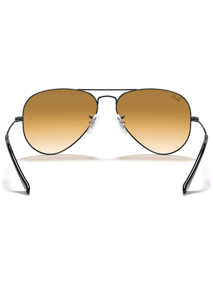 Унисекс солнцезащитные очки, RB3025 Aviator Gradient Ray-Ban — изображение 5 из 6, коричневый
