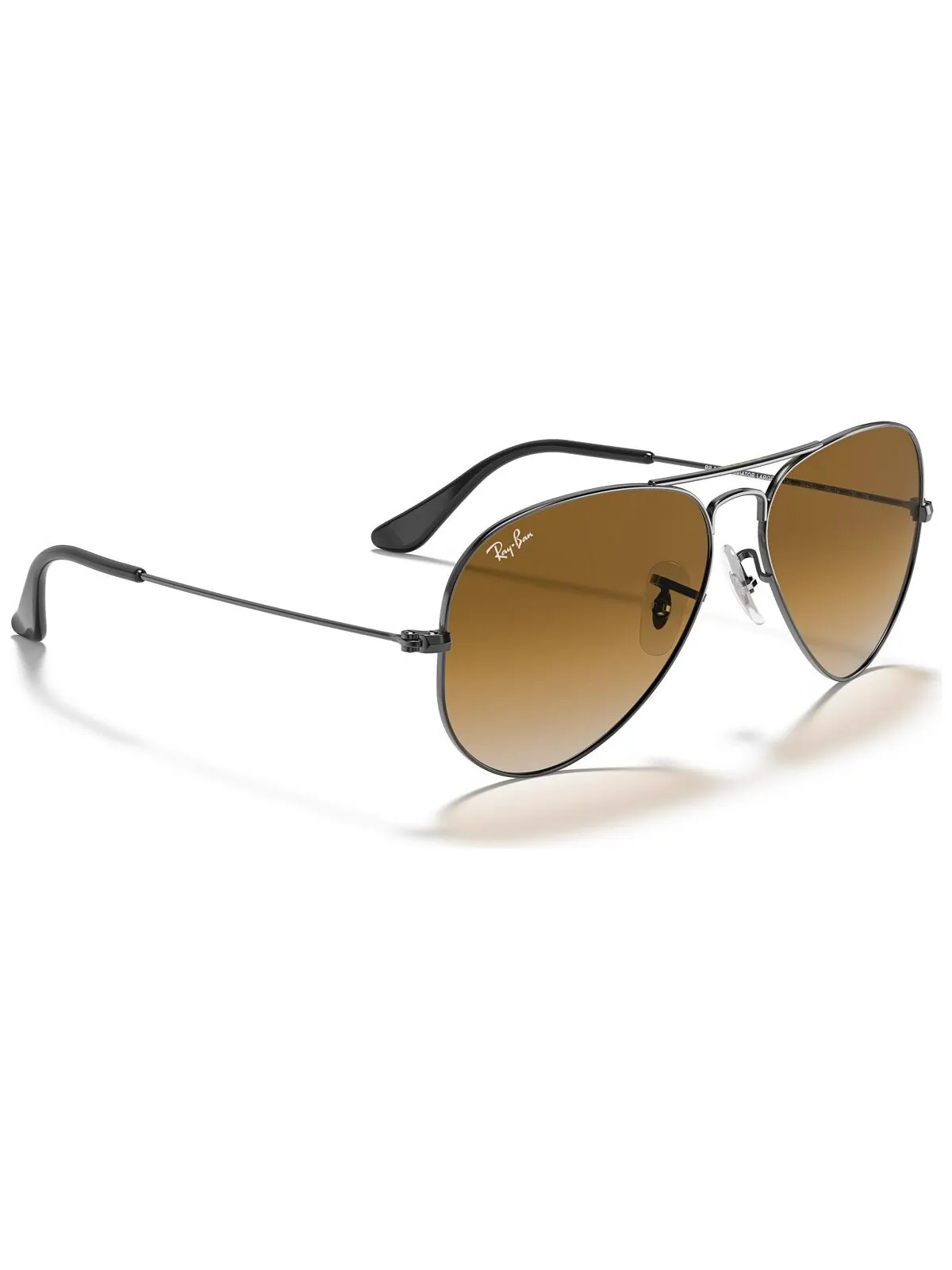 Солнцезащитные очки, rb3025 aviator gradient Ray-Ban — изображение 3 из 6, коричневый