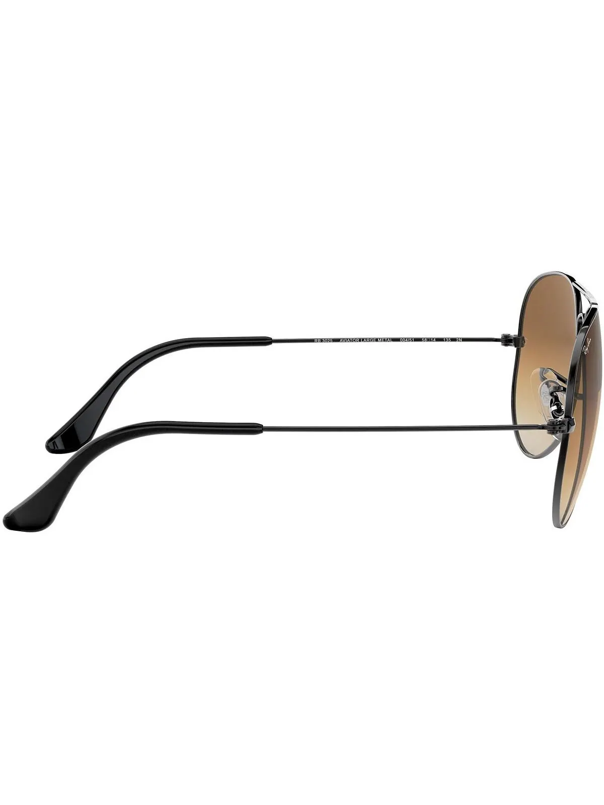 Солнцезащитные очки, rb3025 aviator gradient Ray-Ban — изображение 5 из 6, коричневый
