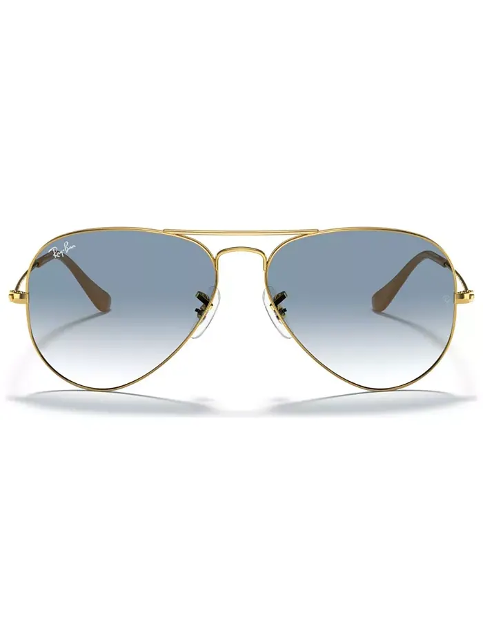 Унисекс солнцезащитные очки, RB3025 Aviator Gradient Ray-Ban — изображение 2 из 6, золото