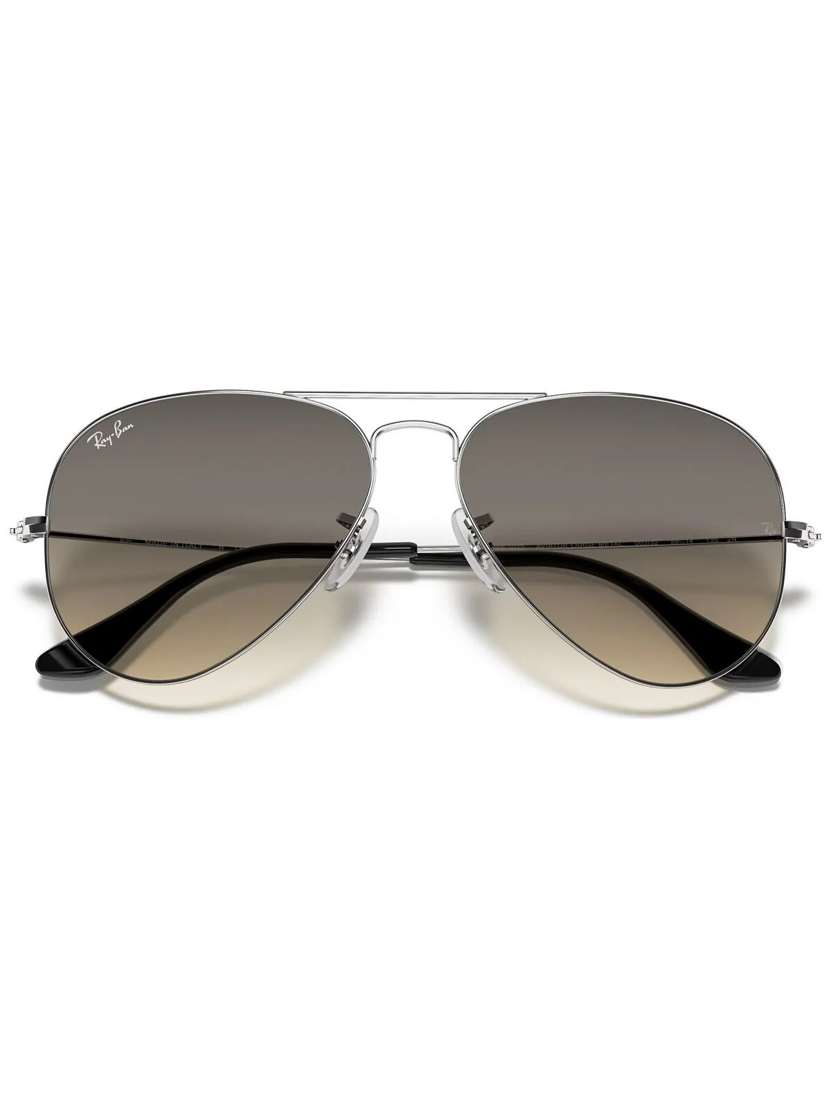Солнцезащитные очки, rb3025 aviator gradient Ray-Ban — изображение 5 из 5, серебристый/серый