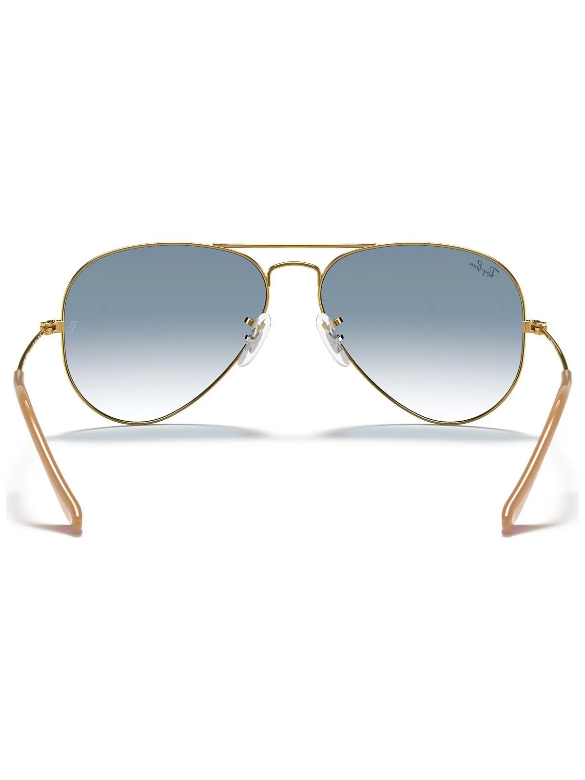 Солнцезащитные очки, rb3025 aviator gradient Ray-Ban — изображение 4 из 5, золотистый/синий