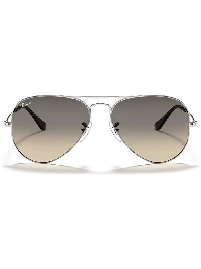 Унисекс солнцезащитные очки, RB3025 Aviator Gradient Ray-Ban — изображение 2 из 6, серебряный