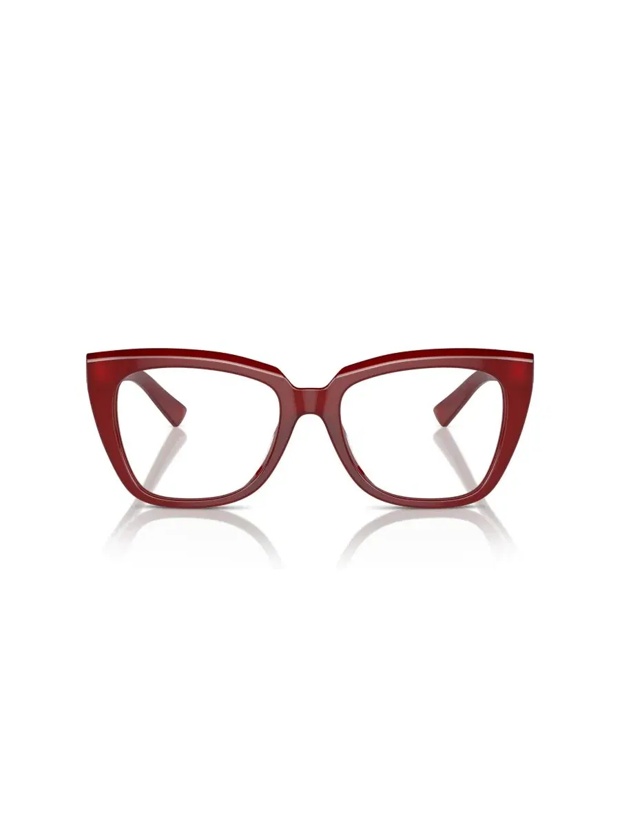 Очки Ferrari Woman Square Plastic FH4003U Scuderia Ferrari — изображение 3 из 5, прозрачный красный