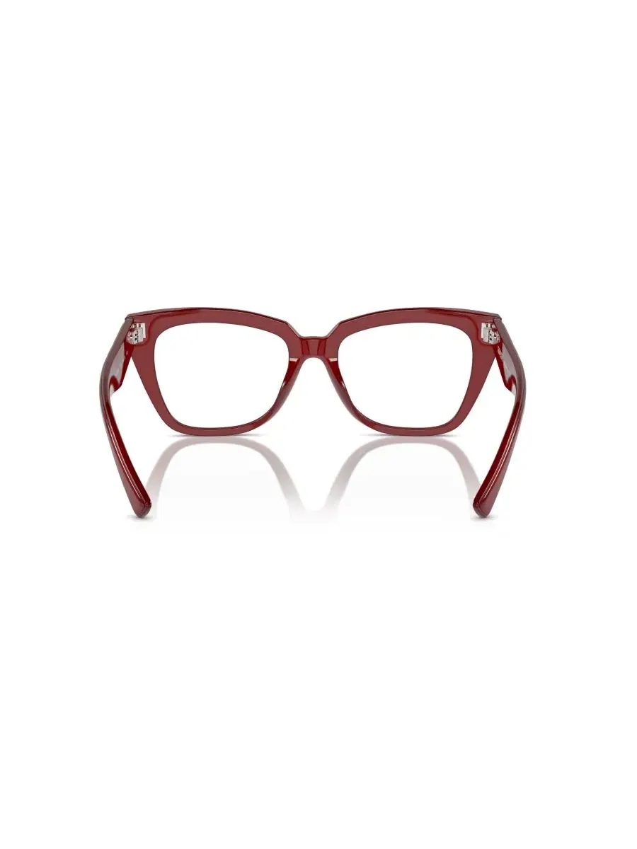 Очки Ferrari Woman Square Plastic FH4003U Scuderia Ferrari — изображение 4 из 5, прозрачный красный