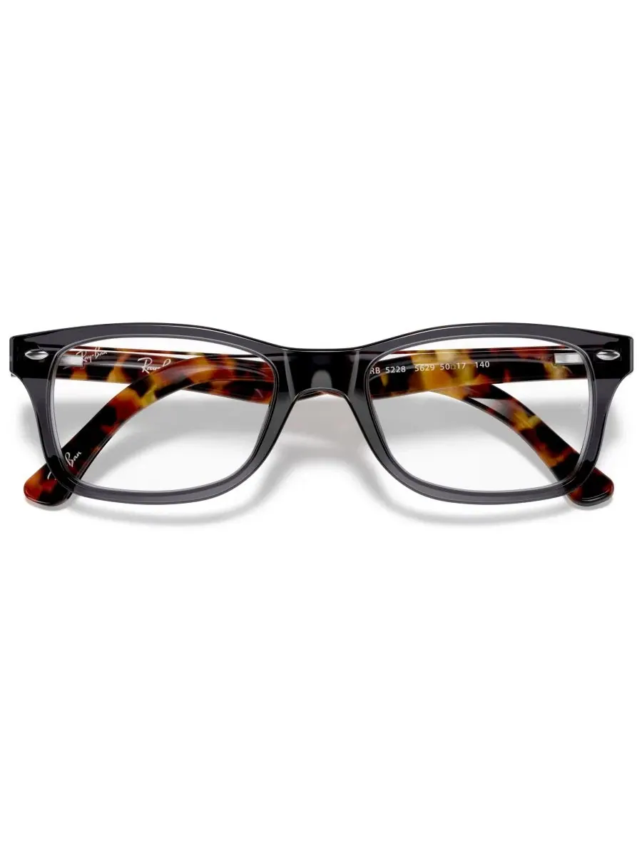 Очки квадратные RB5228 Optics Ray-Ban — изображение 11 из 20, коричневый