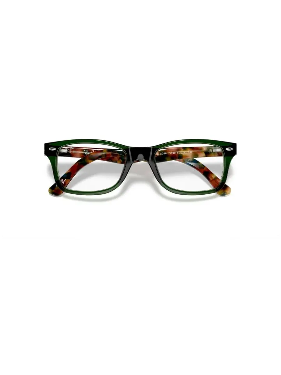 Очки квадратные RB5228 Optics Ray-Ban — изображение 8 из 20, коричневый