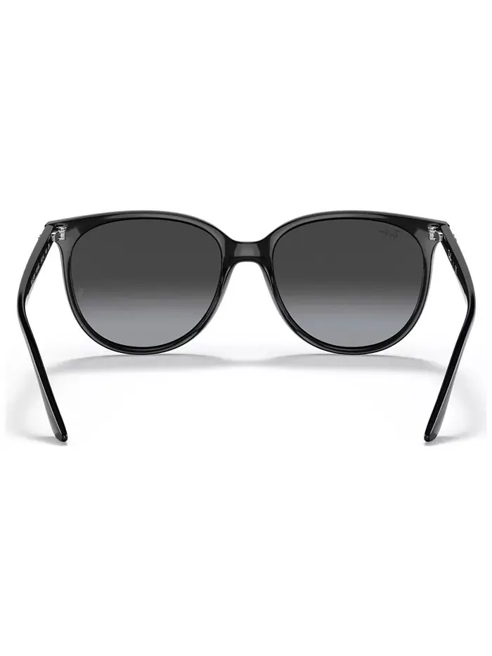 Женские солнцезащитные очки с низкой посадкой на переносице Ray-Ban — изображение 6 из 12, черный