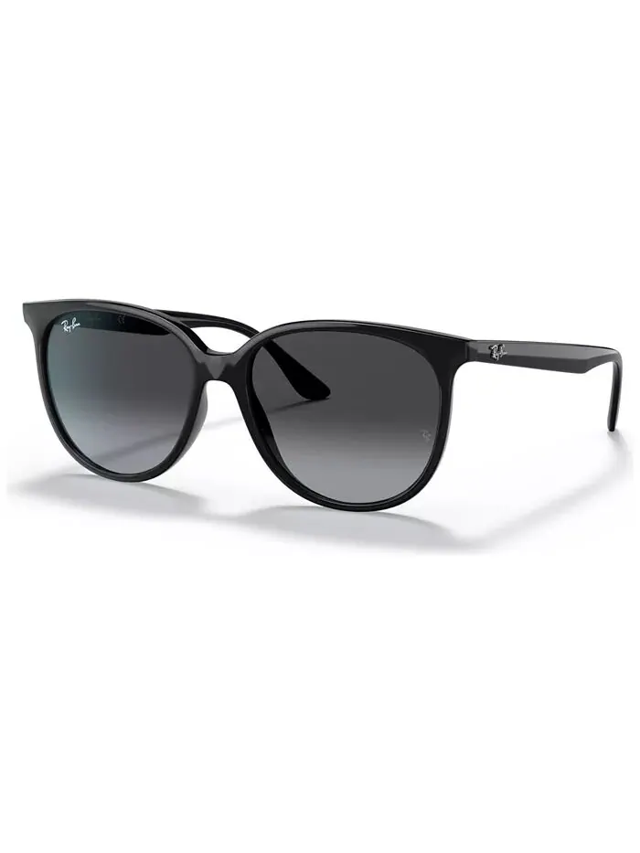 Женские солнцезащитные очки с низкой посадкой на переносице Ray-Ban — изображение 8 из 12, черный